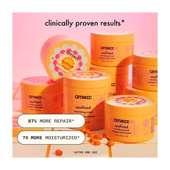 *NEW* Amika Soulfood Nourishing Hair Mask - Picture 9 of 10